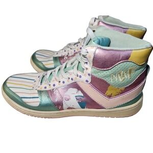 PONY‎ x NEFF City Wings Cosmo Sneakers Womens 8.5 Retro 80s Limited Rare VTG Y2K